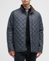 PETER MILLAR MEN'S SUFFOLK QUILTED TRAVEL COAT