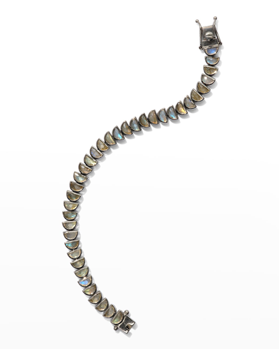 Nakard Small Worm Tennis Bracelet In Labradorite