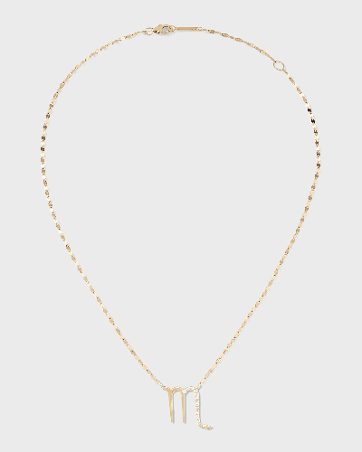 Lana Zodiac Pendant Necklace In Scorpio