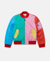 STELLA MCCARTNEY COLOURBLOCK BOMBER JACKET