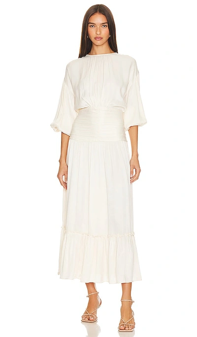 Bytimo Maxi Dress In Off White