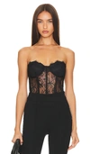 Retroféte Otto Lace Bodysuit In Back