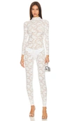 KIM SHUI LACE JUMPSUIT