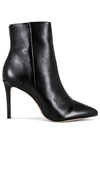 Schutz Women's Mikki Leather Short Boots In Black