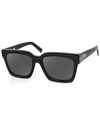 AQS AQS UNISEX LEXI 52MM POLARIZED SUNGLASSES