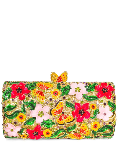 Aquaswiss Butterfly Flora Clutch In Pink