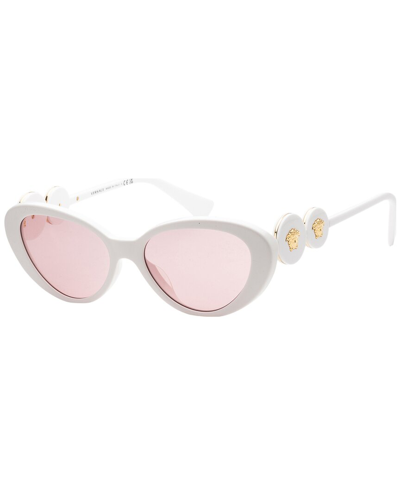 Versace Women's Ve4433u 54mm Sunglasses In White
