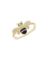 SABRINA DESIGNS SABRINA DESIGNS 14K 0.17 CT. TW. DIAMOND BUMBLE BEE RING