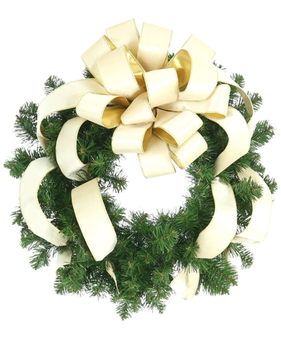 Creative Displays 32in Wreath With Cream Bow