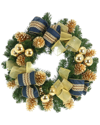 Creative Displays 26in Holiday Wreath In Green