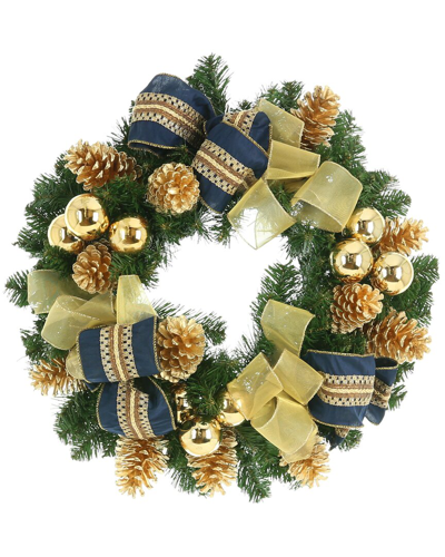 Creative Displays 26in Holiday Wreath In Green