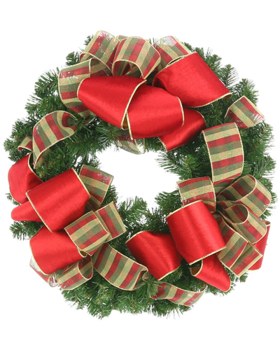 Creative Displays 26in Holiday Wreath In Green