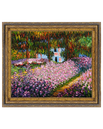 Overstock Art Artist's Garden At Giverny By Claude Monet