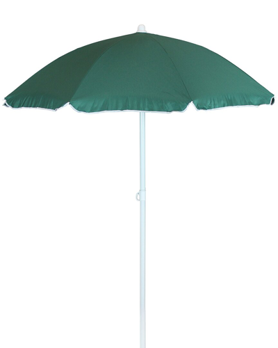 Sunnydaze 5ft Beach Umbrella With Tilt Function In Green