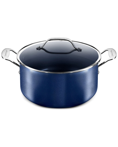 Gotham Steel Granitestone 5qt Stock Pot With Lid In Blue