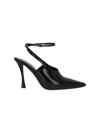 Givenchy Sleek Slingback Pumps With Pointed Design In Black  