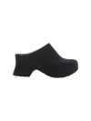 Loewe Terra Muller High Heels With Wood Soles In Black  