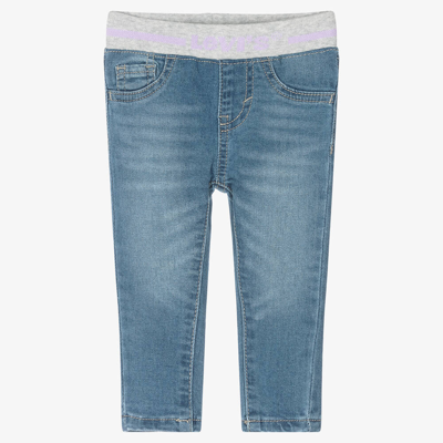 Levi's Babies'  Girls Blue Denim Skinny Jeans