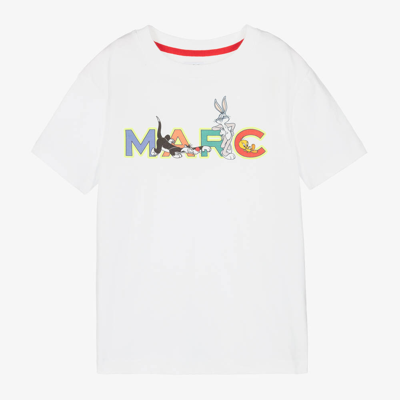 Marc Jacobs Looney Tunes-print Cotton T-shirt In White