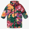 MOLO GIRLS FLORAL PUFFER COAT