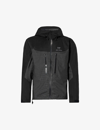 Arc'teryx Arcteryx Mens Black Alpha Brand-print Regular-fit Shell Jacket In Black