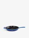 Le Creuset Azure Blue Signature Round Cast Iron Skillet