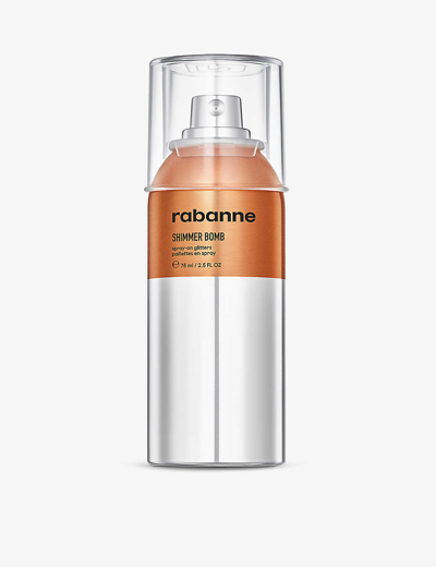 Rabanne Copper Dore Shimmer Bomb Face And Body Spray-on Glitters