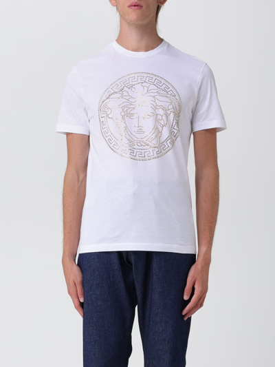 Versace T-shirt  Men In White