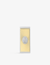 CARTIER DOUBLE C PALLADIUM-PLATED STAINLESS-STEEL MONEY CLIP