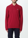 Lacoste Polo  Herren Farbe Burgunderrot In Burgundy