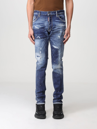 Dsquared2 Trousers  Men In Blue