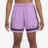 Nike Women's Sabrina Dri-fit Basketball Shorts In Purple