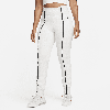 Nike Women's  Sportswear Tech Fleece High-waisted Slim Zip Pants In Grey