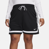 Nike Women's Sabrina Dri-fit Basketball Shorts (plus Size) In Black