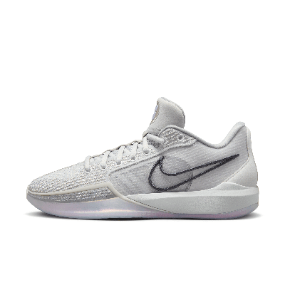 Nike Sabrina 1 'ionic' Fq3381-010 Women Photon Dust Gray Basketball Shoes 7 Up57 In Photon Dust/anthracite/oxygen Purple