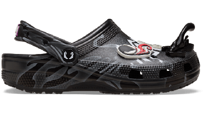 Crocs Spider-man Venom Classic Clog In Black