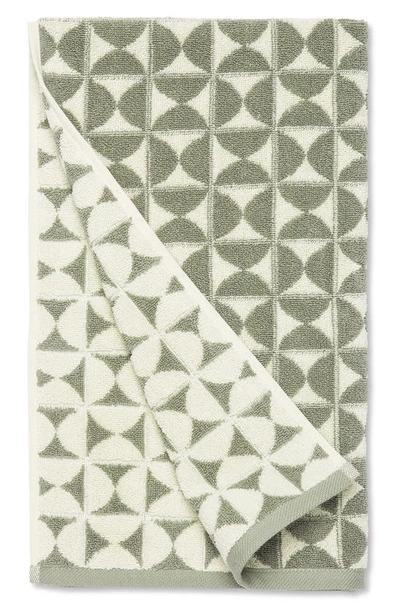 House No.23 Harper Hand Towel In Sage