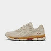 Asics Gel-nyc Running Shoes In Cream/oatmeal