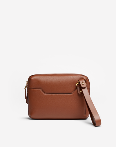 Dunhill 1893 Harness City Messenger Bag In Brown