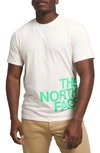 The North Face Brand Proud Graphic T-shirt In Gardenia White/green