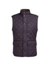 Barbour Men's Lowerdale Quilted Gilet In Fig