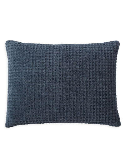 Sunday Citizen Snug + Waffle Bamboo Sham Set In Midnight