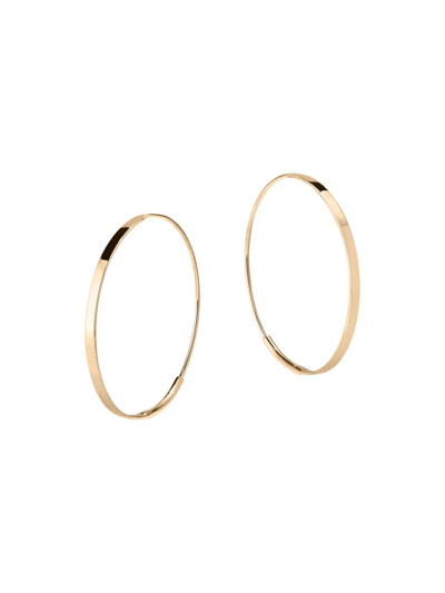 Temple St Clair Women's 14k Yellow Gold Hoop Earrings