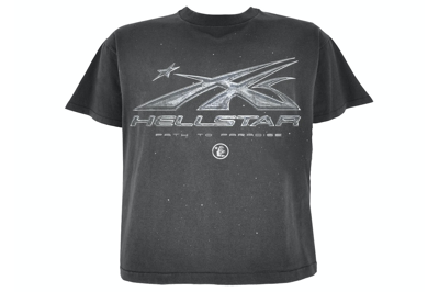 Pre-owned Hellstar Chrome Logo T-shirt Black