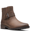 Clarks Aspra Buckle Bootie