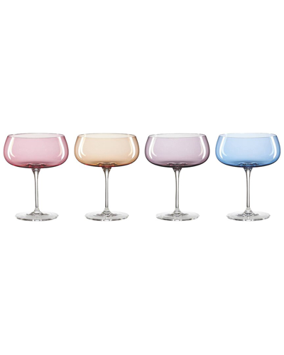 Oneida True Colors Cocktail Glasses, Set Of 4 In Multi