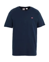 Levi's Ss Original Hm Tee Man T-shirt Blue Size Xl Cotton