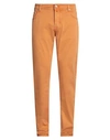 Jacob Cohёn Man Pants Orange Size 36 Cotton, Elastane In Orange