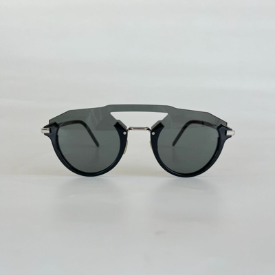 Pre-owned Dior Unisex Christian  Futuristic Geometric Sunglasses