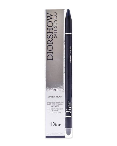 Dior Women's 0.01oz Show 24h Stylo Waterproof Eyeliner - 296 Matte Blue